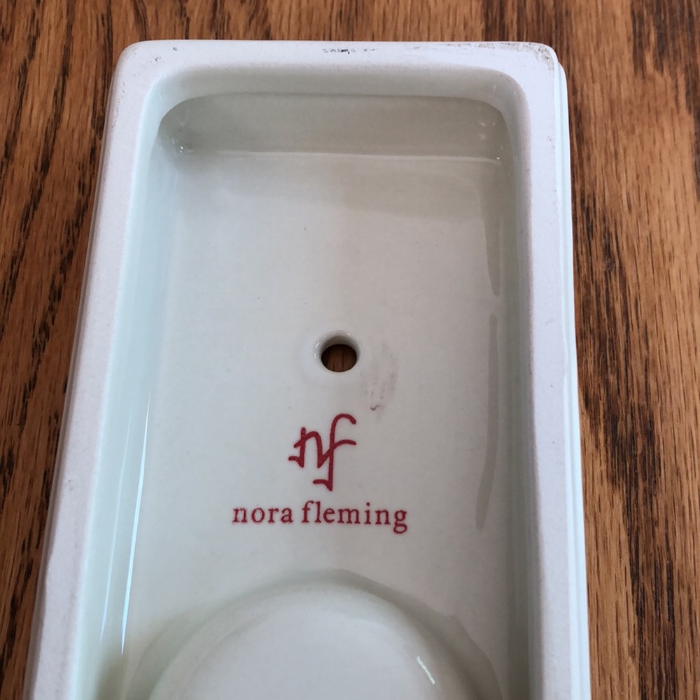 Nora Fleming Retired Pearl Dot Tealight Holder - Picture 9 of 9
